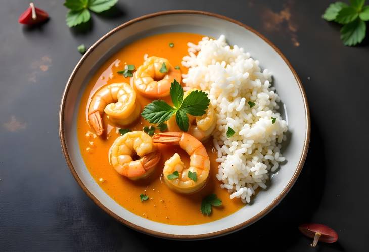 Shrimp Curry with Rice A Flavorful Delight